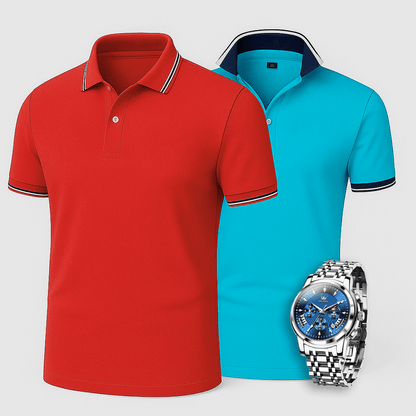 [Buy 2 Pay 1] 2-Pack Premiere Polo Shirts