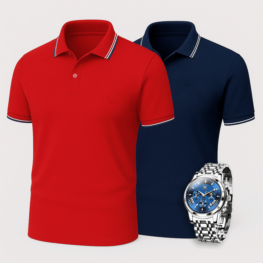 [Buy 2 Pay 1] 2-Pack Premiere Polo Shirts